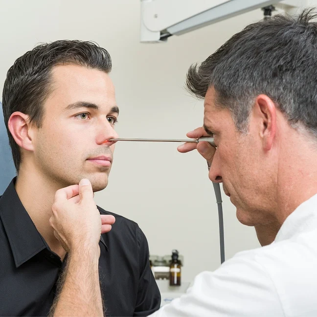 Rhinoscopy procedure